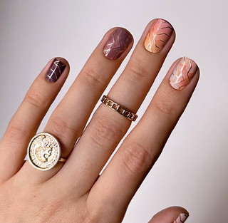 Nagelfolie Metallic Cloud - Nail Wraps by Provocative Nails