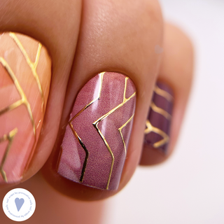 Nagelfolie Metallic Cloud - Nail Wraps by Provocative Nails