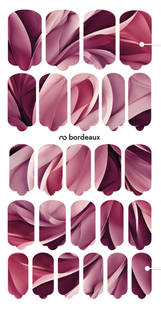 Nagelfolie Bordeaux - Nail Wraps by Provocative Nails