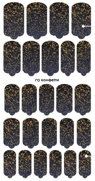 Nagelfolie Confetti - Nail Wraps by Provocative Nails