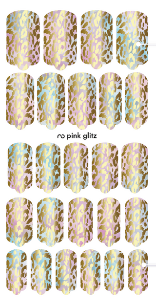 Nagelfolie Pink Glitz - Nail Wraps by Provocative Nails