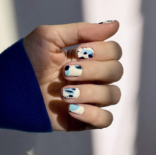 Nagelfolie Blue Bubbles - Nail Wraps by Provocative Nails