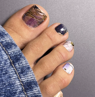Nagelfolie Venetian - PEDIKÜRE Nail Wraps by Provocative Nails