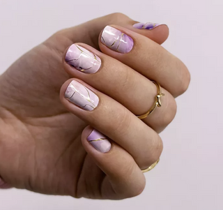 Nagelfolie Cloudy marble - Nail Wraps by Provocative Nails