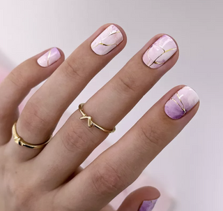 Nagelfolie Cloudy marble - Nail Wraps by Provocative Nails
