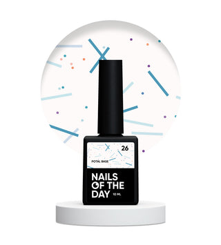 26 Potal Base Coat 10ml NAILS OF THE DAY