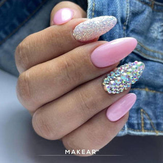 Candy Pink - Color Rubber Base ohne Hema 8ml MAKEAR