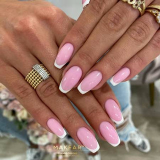 Candy Pink - Color Rubber Base ohne Hema 8ml MAKEAR