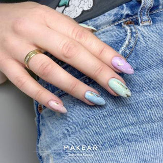 Mint - Color Rubber Base ohne Hema 8ml MAKEAR