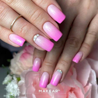 Pink - Color Rubber Base ohne Hema 8ml MAKEAR