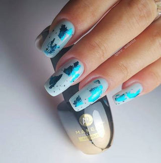 Turquoise - Color Rubber Base ohne Hema 8ml MAKEAR