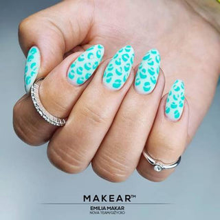 Turquoise - Color Rubber Base ohne Hema 8ml MAKEAR