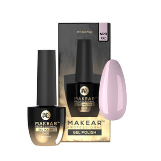 French Pink - Nude Rubber Base ohne Hema 8ml MAKEAR