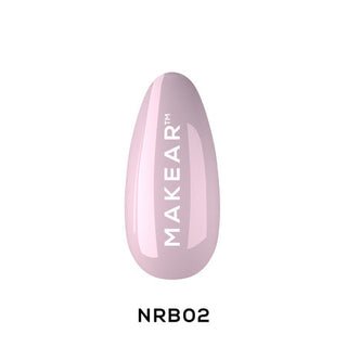 French Pink - Nude Rubber Base ohne Hema 8ml MAKEAR