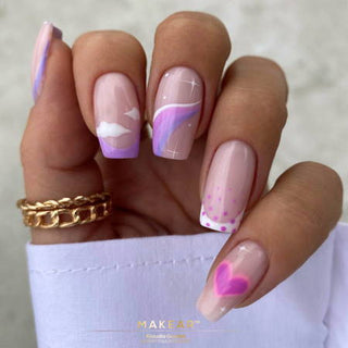 Jelly Pink - Nude Rubber Base ohne Hema 8ml MAKEAR