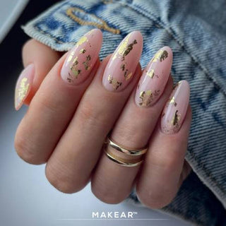 Warm Beige - Nude Rubber Base ohne Hema 8ml MAKEAR