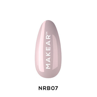 Warm Beige - Nude Rubber Base ohne Hema 8ml MAKEAR