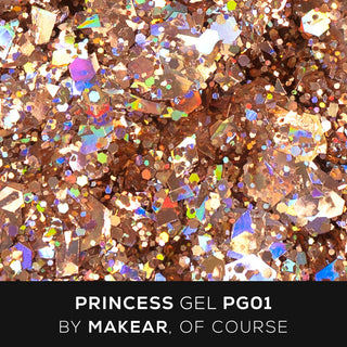 01 Gold - Princess Gel 5g MAKEAR