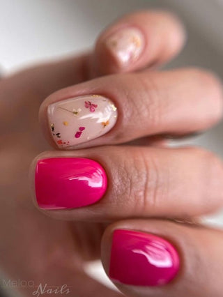 ECHTE TROCKENBLUMEN 12 Farben NailArt