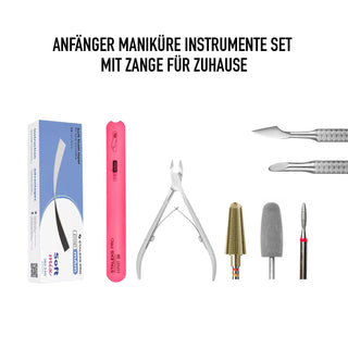 Anfänger Maniküre - Instrumente Set mit zange für Zuhause