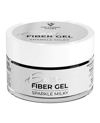 SPARKLE MILKY - NO FILE Easy Fiber Gel UV/LED 50ml VICTORIA VYNN