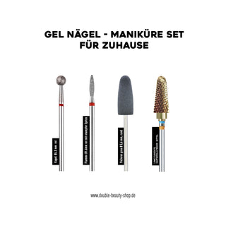 Gel Nägel - Maniküre Bits Set für Zuhause