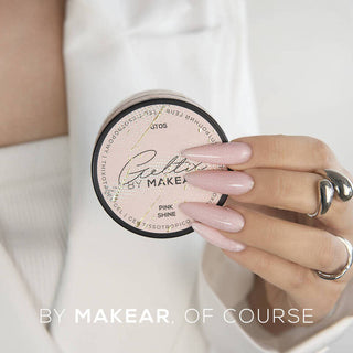 Pink Shine - NO FILE GELTIX (15ml, 50ml) MAKEAR
