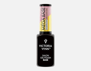 SHIMMER PEACHPUFF — Mega Base (Rubber Base coat) 8 ml VICTORIA VYNN