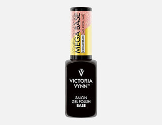 SHIMMER PEACH — Mega Base (Rubber Base coat) 8 ml VICTORIA VYNN