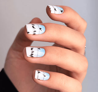 Nagelfolie March - Nail Wraps by Provocative Nails