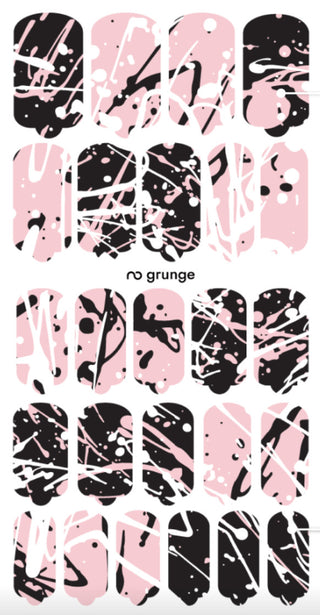 Nagelfolie Grunge - Nail Wraps by Provocative Nails