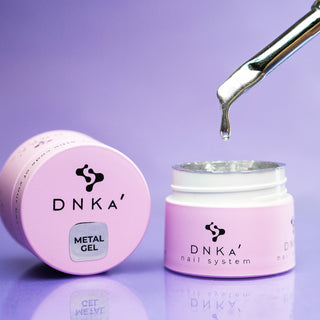 SILVER - Metallic Gel (NailArt Gel) 5ml DNKa