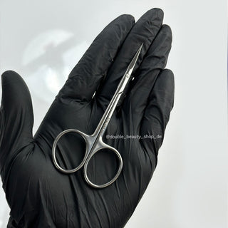 Für Linkshänder mit gebogener Spitze Hautschere EXPERT 13 (SE-13) 19 mm STALEKS