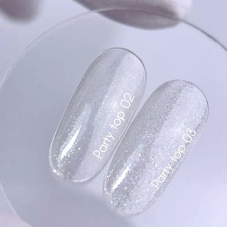 02 PARTY TOP - Top Coat (No Wipe) 10ml NAILS OF THE DAY