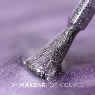 Paris Midnight - UV Nagellack Cat Eye GLOW IN THE DARK ohne Hema 8ml MAKEAR