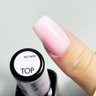 PINK Top Coat (no wipe) 8ml VICTORIA VYNN