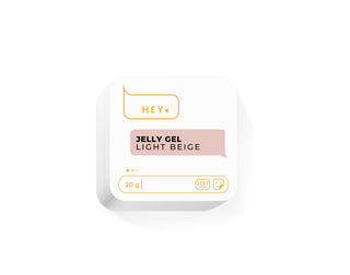 LIGHT BEIGE - Jelly Gel 20g HEYLOVE