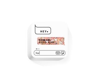 GOLD PINK - Coin Gel 5g HEYLOVE