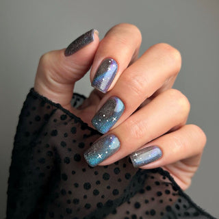 828 Grey Holo - UV Nagellack 7ml Semilac