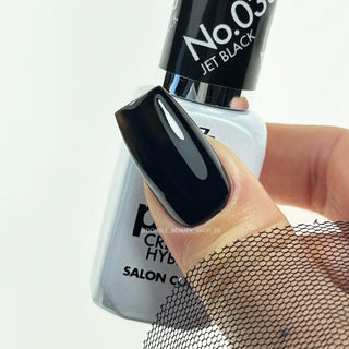 036 Jet Black — Gel polish Pure Creamy 8ml VICTORIA VYNN