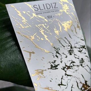 104 - GOLD FOIL SLIDIZ