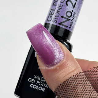 270 Amethyst Stone Cat Eye Gel polish 8ml VICTORIA VYNN