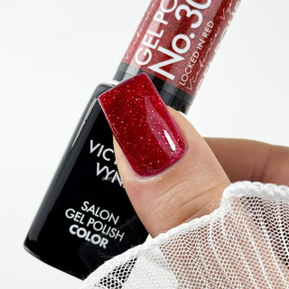 301 Locked in Red Gel polish 8ml VICTORIA VYNN