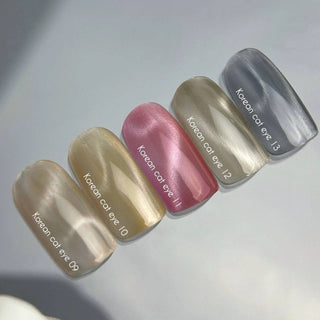 11 KOREAN CAT EYE - GEL POLISH 10ml NAILS OF THE DAY