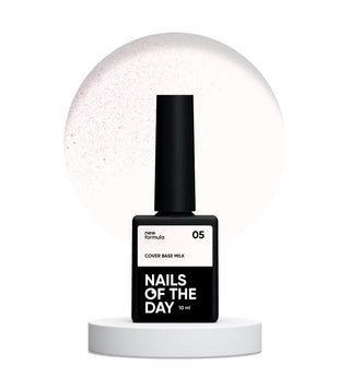 05 MILK Rose Shimmer - Cover Base Coat 10ml NAILS OF THE DAY