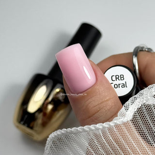 Coral - Color Rubber Base ohne Hema 8ml MAKEAR
