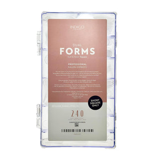 Soft & Short Square - DUAL FORMS (tips 240 st.)