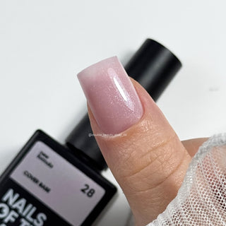 28 Shimmer Cover Base Coat 10ml NAILS OF THE DAY