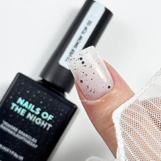 02 Silver Snow - Top Coat (No Wipe) 10ml NAILS OF THE DAY