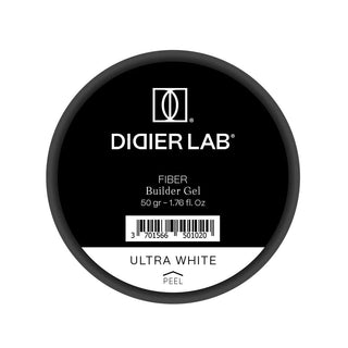Ultra White - Fiber Builder Gel OHNE HEMA 50g Didier Lab